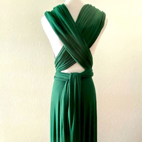 Lulu’s Tricks of The Trade Green Maxi Dress - Picture 9 of 16